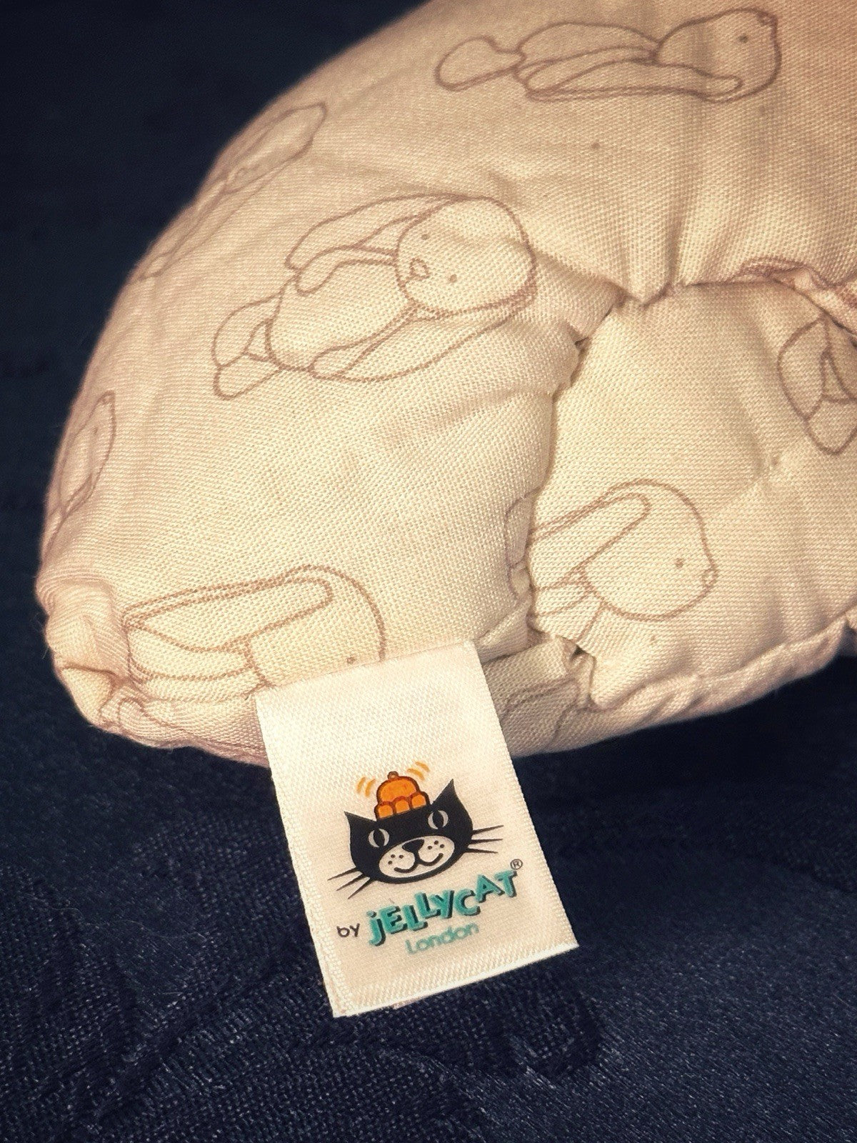 NUOVO Jellycat Bashful Beige Bunny Pouch nuovo con etichette piccolo coniglio borsa ritirato raro-