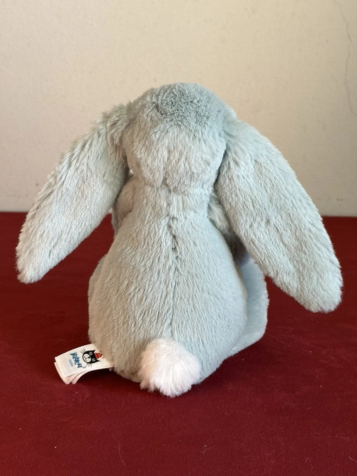 Jellycat piccolo coniglietto con fiori di salvia timido verde chiaro con fiore 8" coniglio in pensione