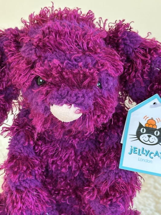 NEW Jellycat Special Edition Jamie Bashful Bunny NWT Purple Rare Soft Toy Plush