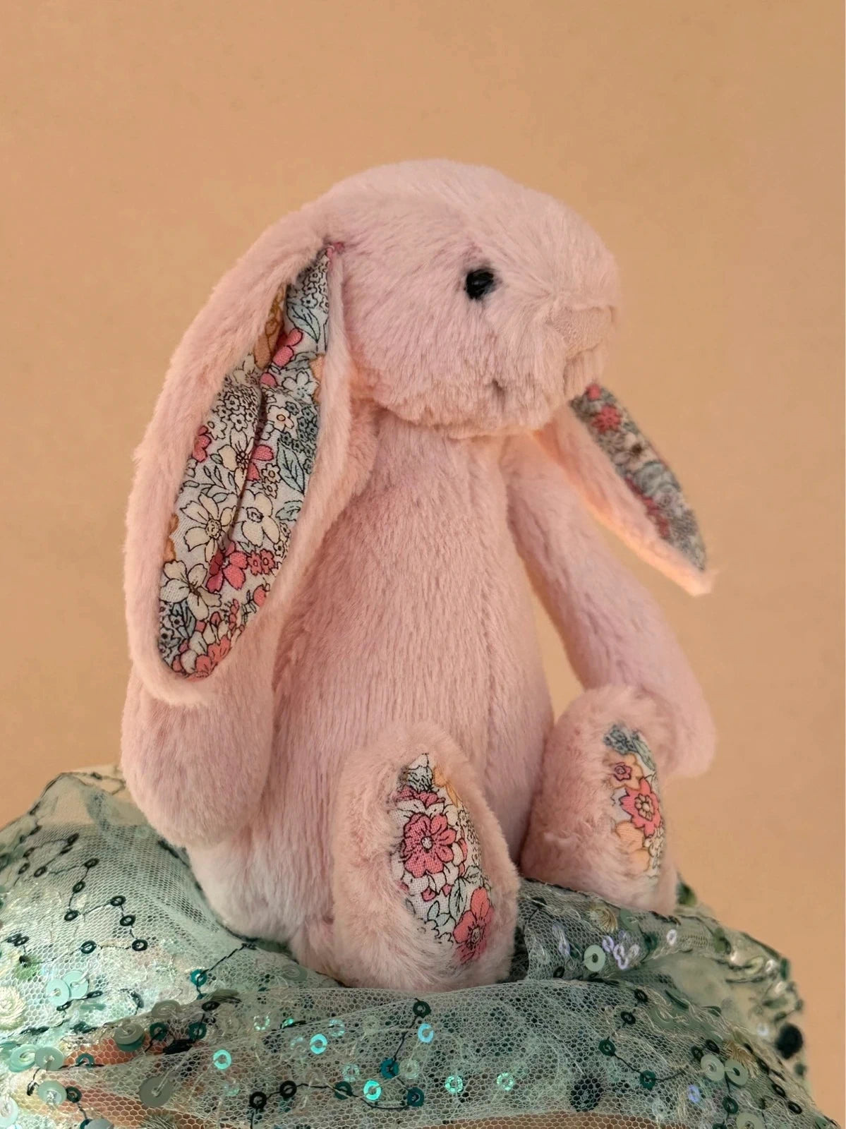Jellycat Small Blush Blossom Bunny - 4