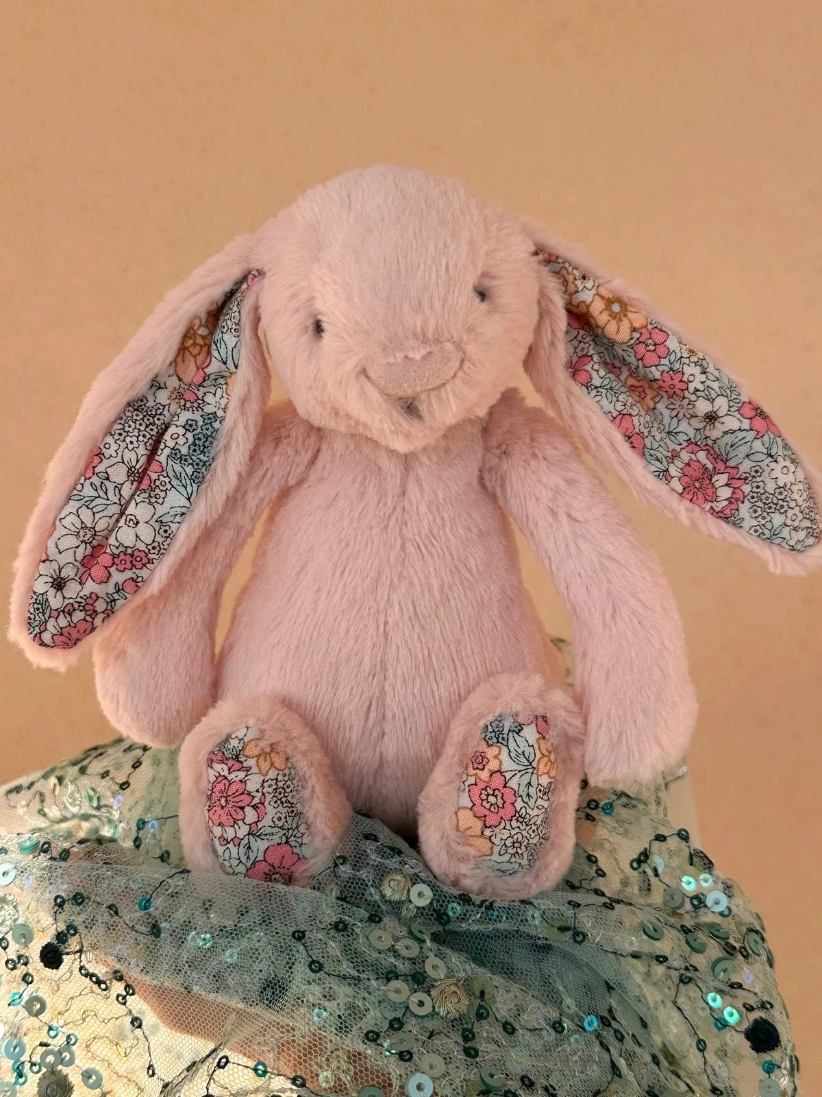 Jellycat Small Blush Blossom Bunny