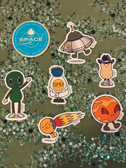 Jellycat Seul Space Exclusive Stickers - 2