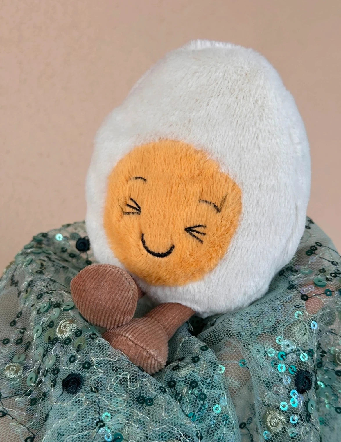 Jellycat laughing Boiled Egg