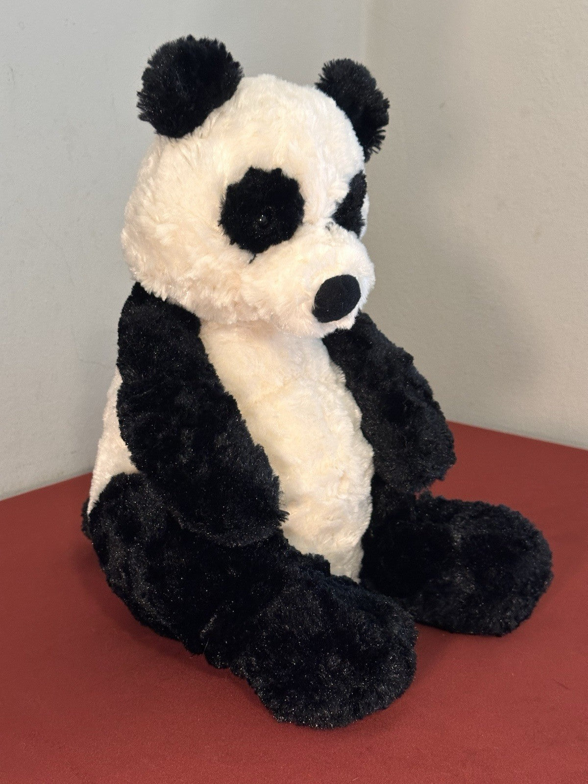 Peluche Jellycat Large Bartlesham Panda nuovo senza etichette raro vintage ritirato nero panna cm40-