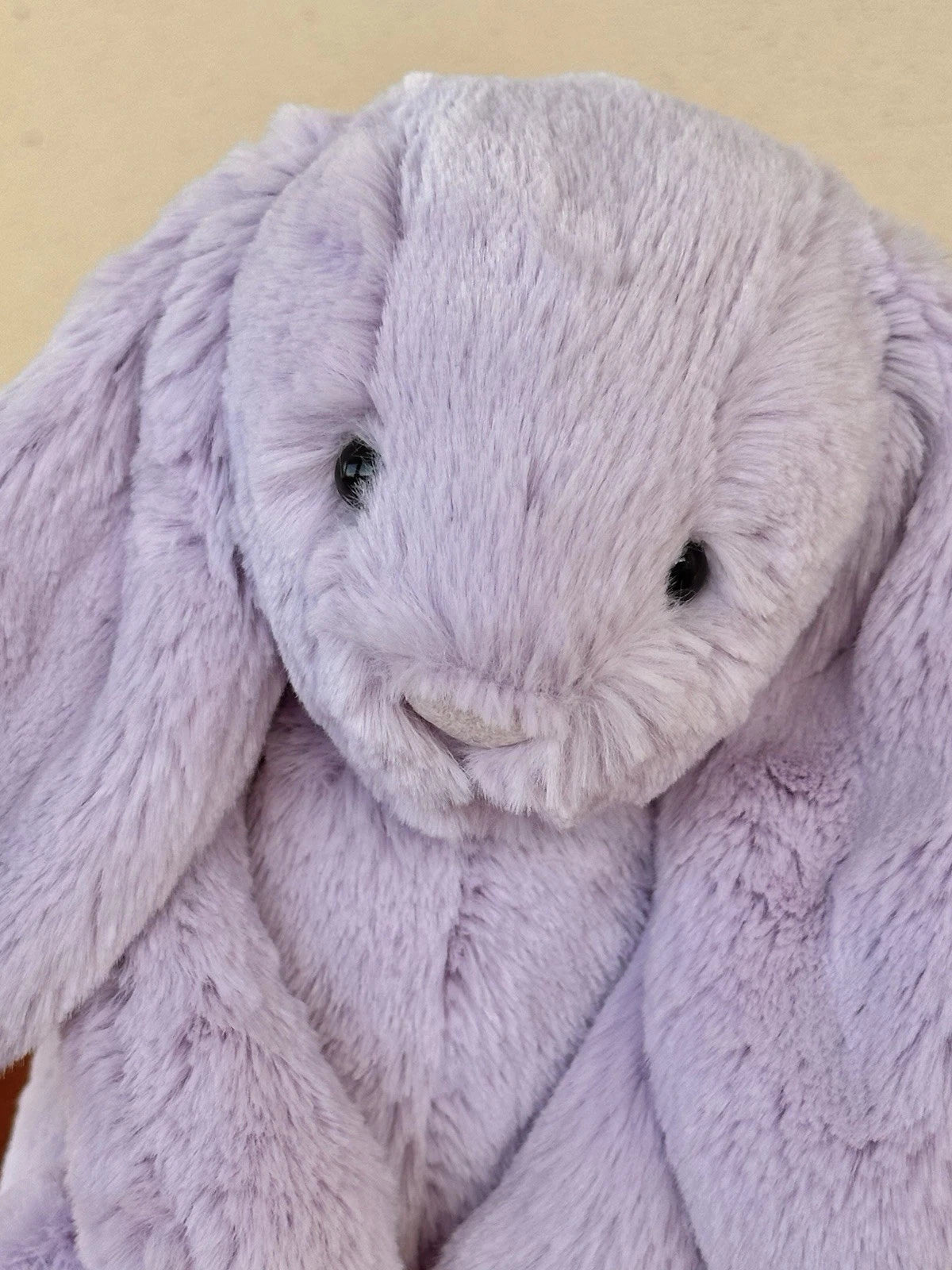 NUOVO Jellycat Medium Bashful Lilac Bunny nuovo con etichette ritirato raro coniglio lavanda peluche