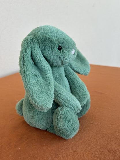 Jellycat Little Ivy Bunny BNWOT Brilliant Green Rabbit Rare Retired Soft Toy