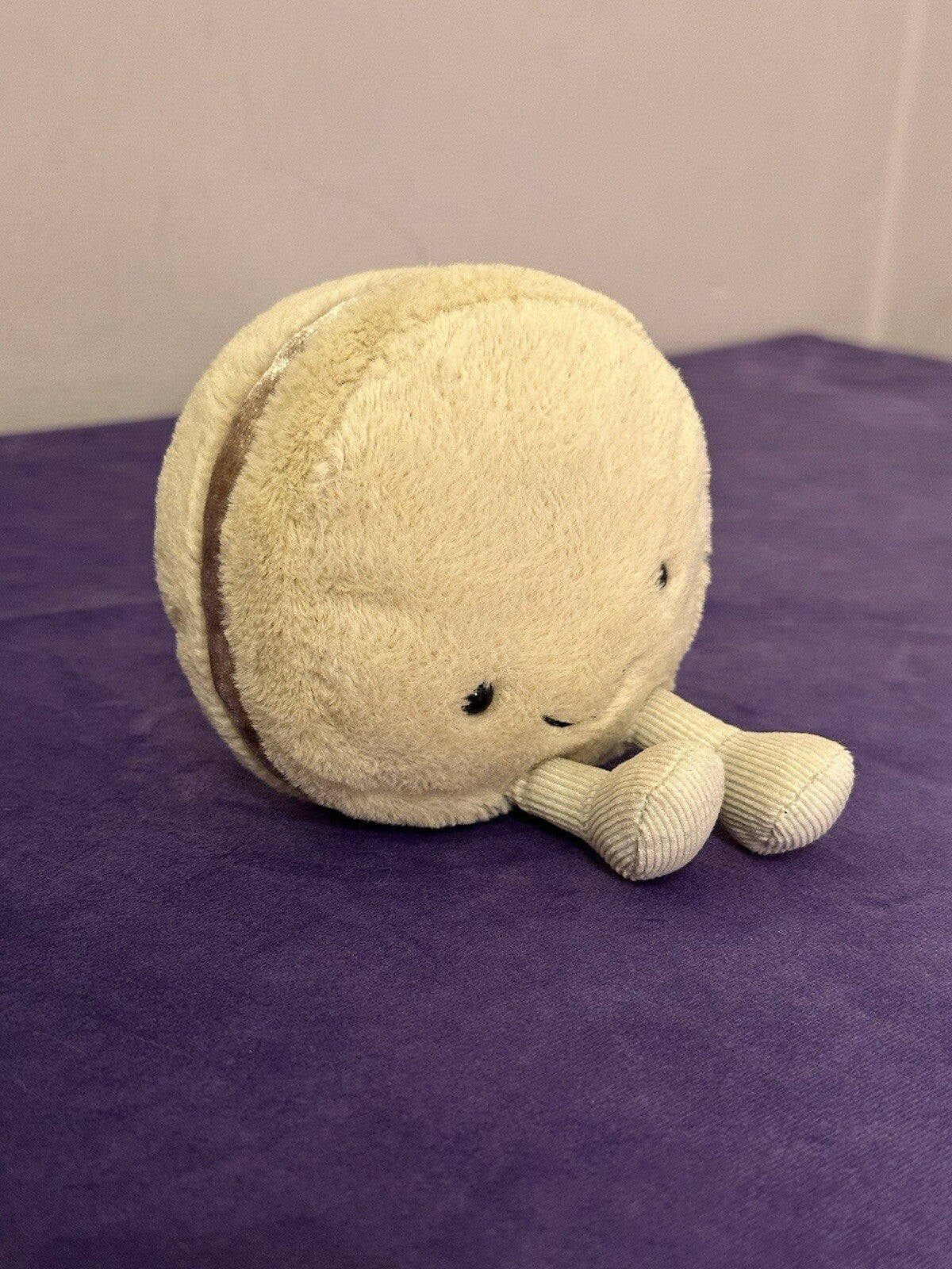 Jellycat Amuseable OG Pistacchio Verde Macaron Raro Peluche Ritirato Giocattolo Morbido-