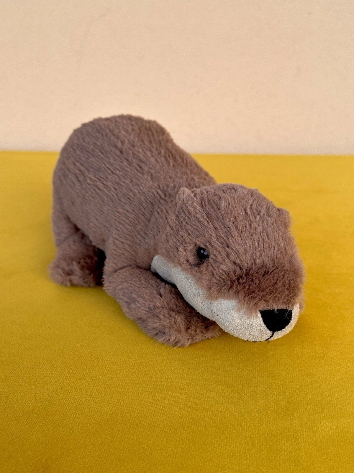 Jellycat Lollybob Otter Rare Retired Brown Extra Soft Toy cm.33 Plush