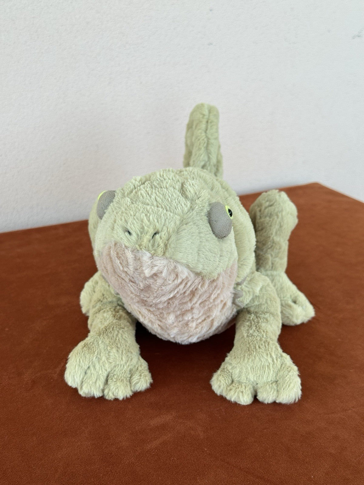 Jellycat Logan Lizard NWOT Green Reptile Soft Toy Retired Rare Collectible Plush