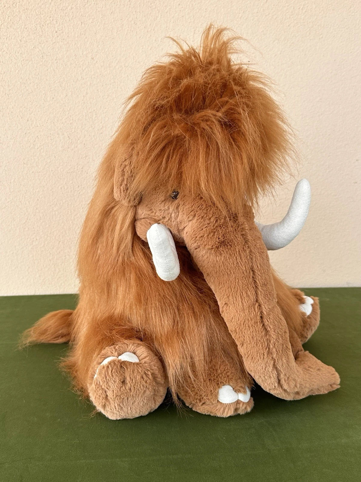 NUOVO Jellycat Maximus Mammoth nuovo con etichette grande riprovato raro giocattolo morbido cm.37 peluche
