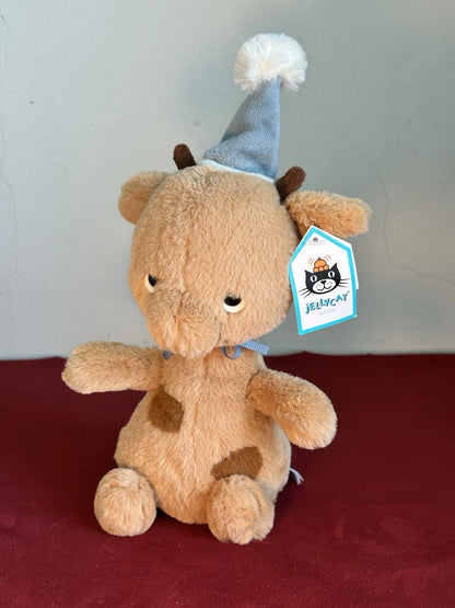 NUOVO Jellycat Jollipop Giraffa Nuovo con etichette Celebrazione Festa Cappello Giraffa Ritirato Raro