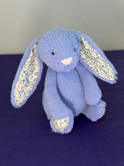 Peluche raro Jellycat piccolo timido coniglietto fiori campanelle peluche morbido giocattolo coniglio ritirato-