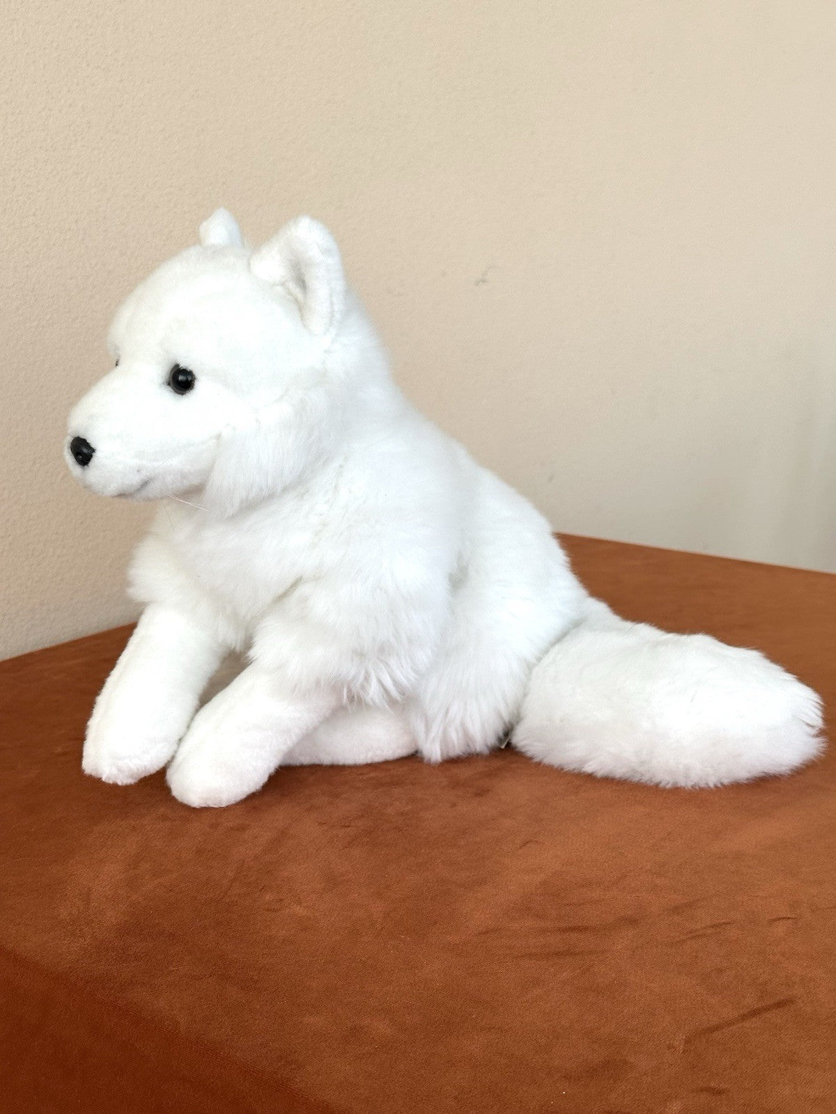 Peluche Anna Club WWF Volpe Artica Bianca Volpe Invernale Rarissimo Peluche Giocattolo Morbido Ritirato-
