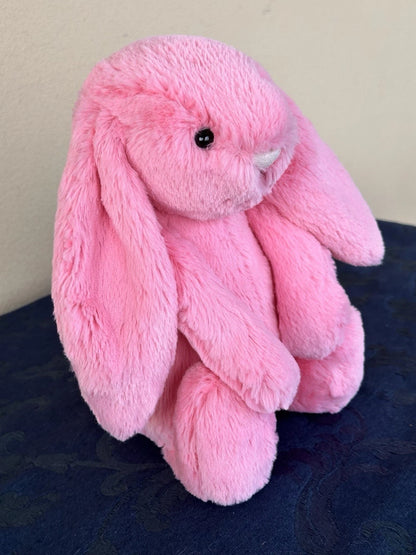Jellycat Medium Bashful Sorbet Bunny BNWOT Rare Retired Candy Pink Rabbit Plush