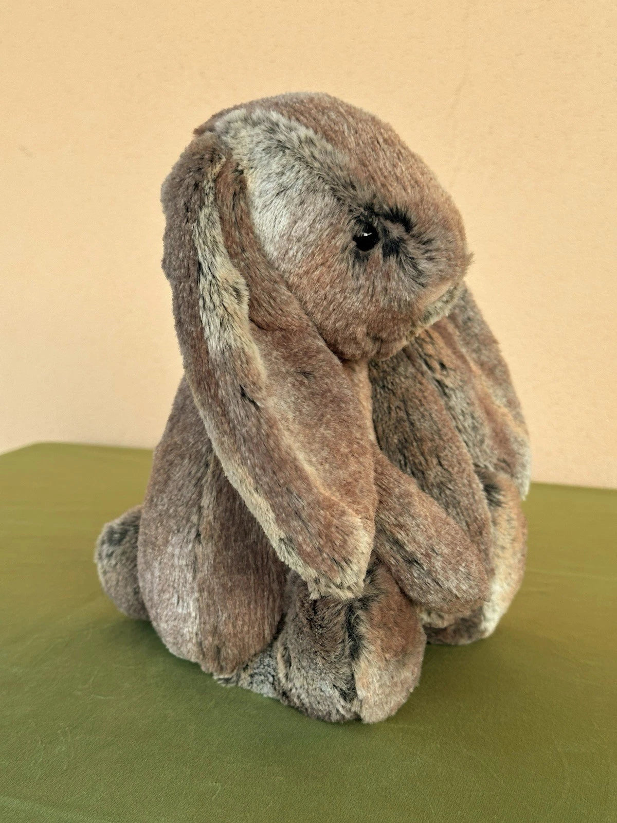 Jellycat Medium Bashful Cottontail Bunny nuovo senza etichette Woodland raro coniglio ritirato