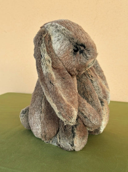 Jellycat Medium Bashful Cottontail Bunny nuovo senza etichette Woodland raro coniglio ritirato