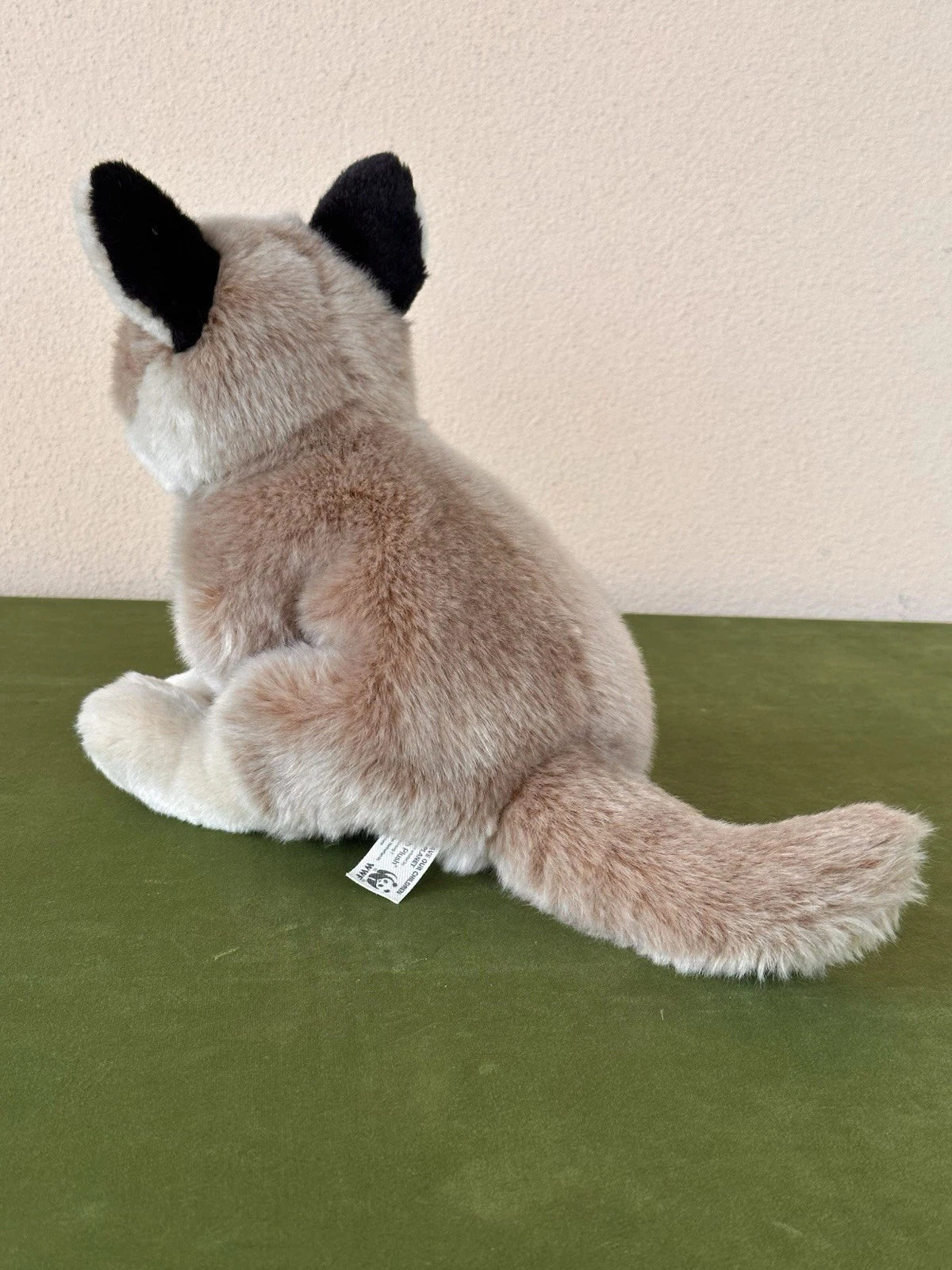Peluche Anna Club WWF lupo giocattolo morbido ritirato realistico raro peluche da collezione