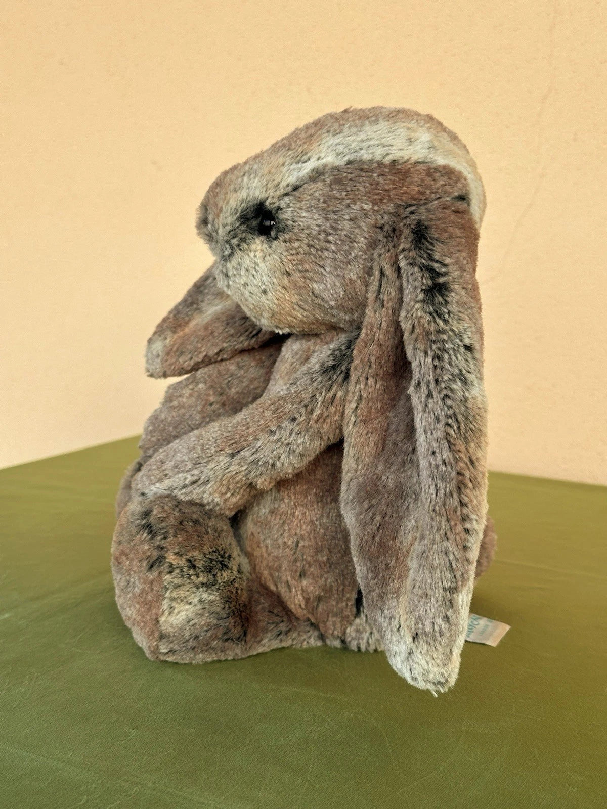 Jellycat Medium Bashful Cottontail Bunny nuovo senza etichette Woodland raro coniglio ritirato