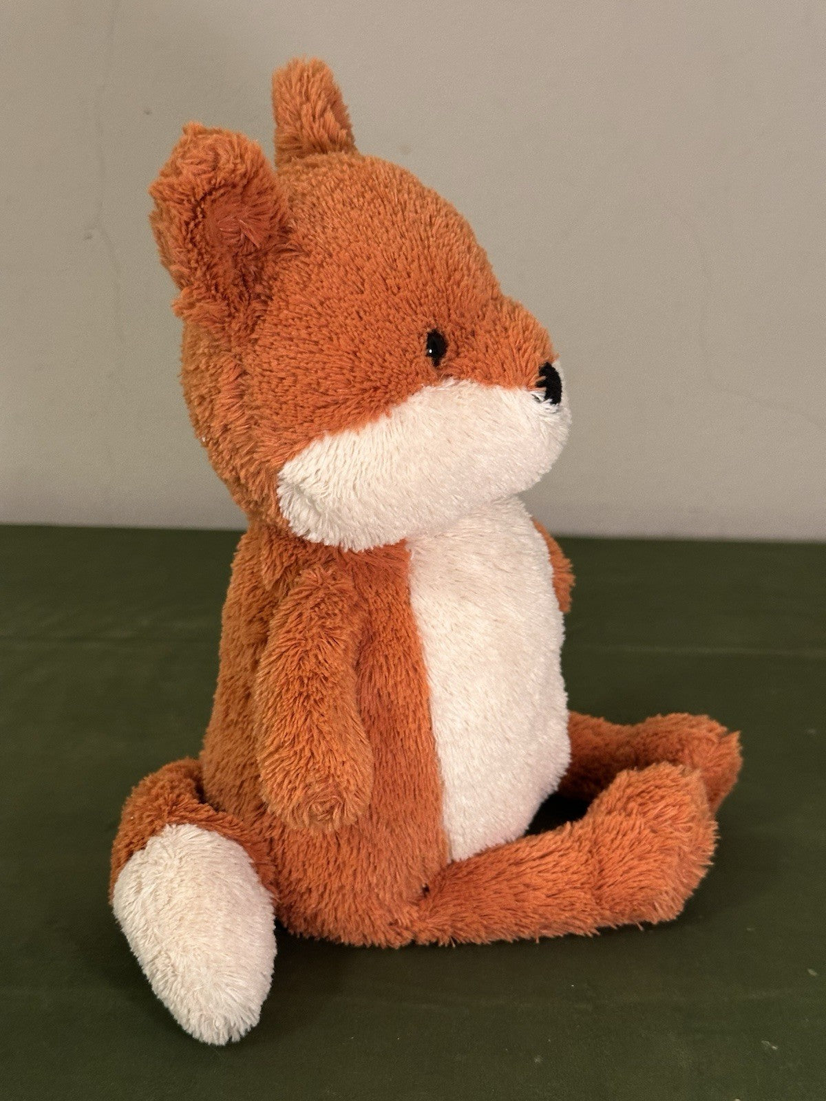 Peluche Jellycat Medium Peanut Fox nuovo senza etichette Woodland Orange Foxy morbido raro ritirato-
