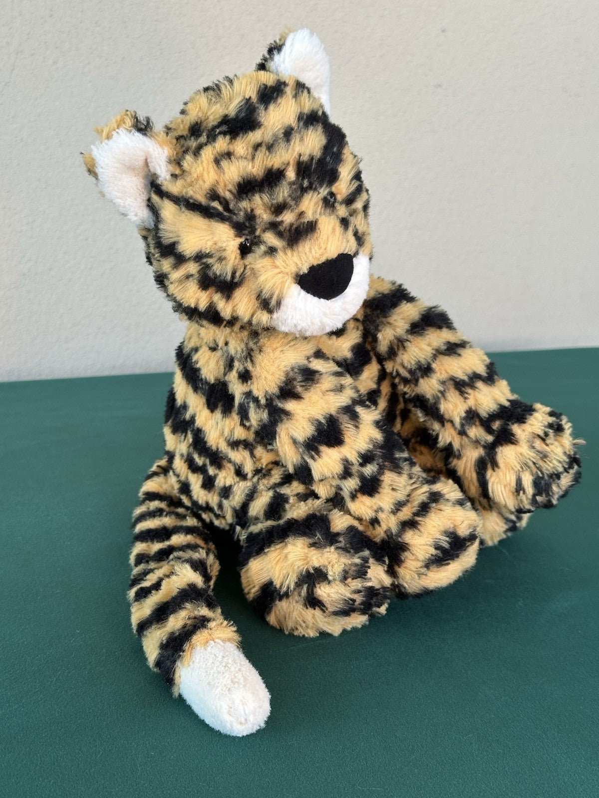 Peluche Jellycat Fuddlewuddle Tiger Medium Soft Toy 9" HTF Wild Big Cat ritirato-