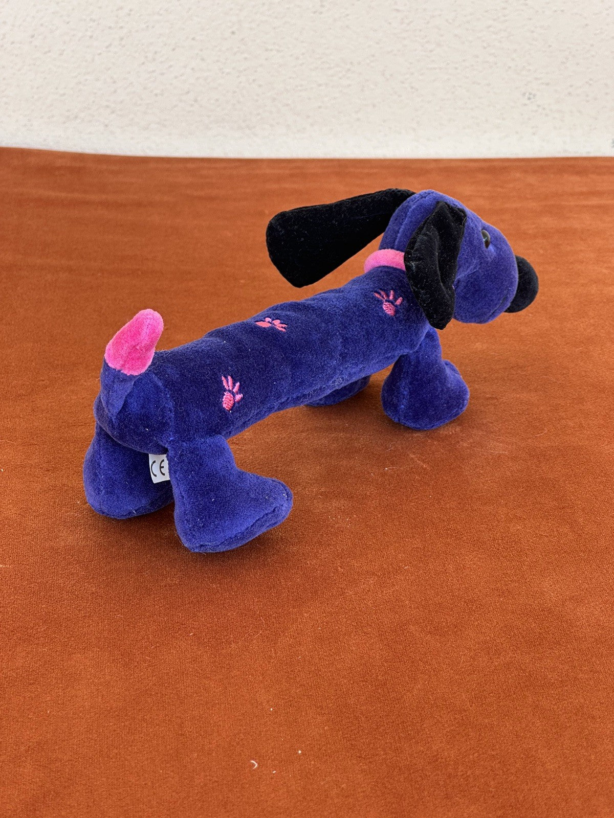 Peluche morbido cane bassotto cucciolo Jellycat Pootlin raro - collezione 2002 ritirato-