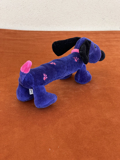 Peluche morbido cane bassotto cucciolo Jellycat Pootlin raro - collezione 2002 ritirato-