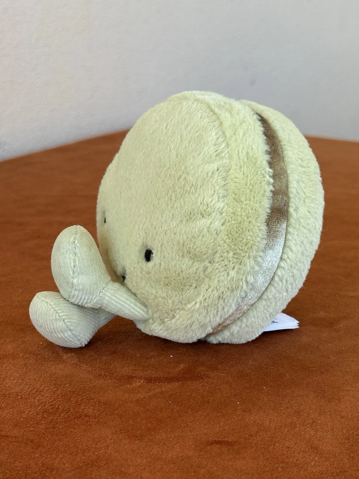 Jellycat Amuseable Pistachio Macaron BNWOT First Original Release Retired Plush