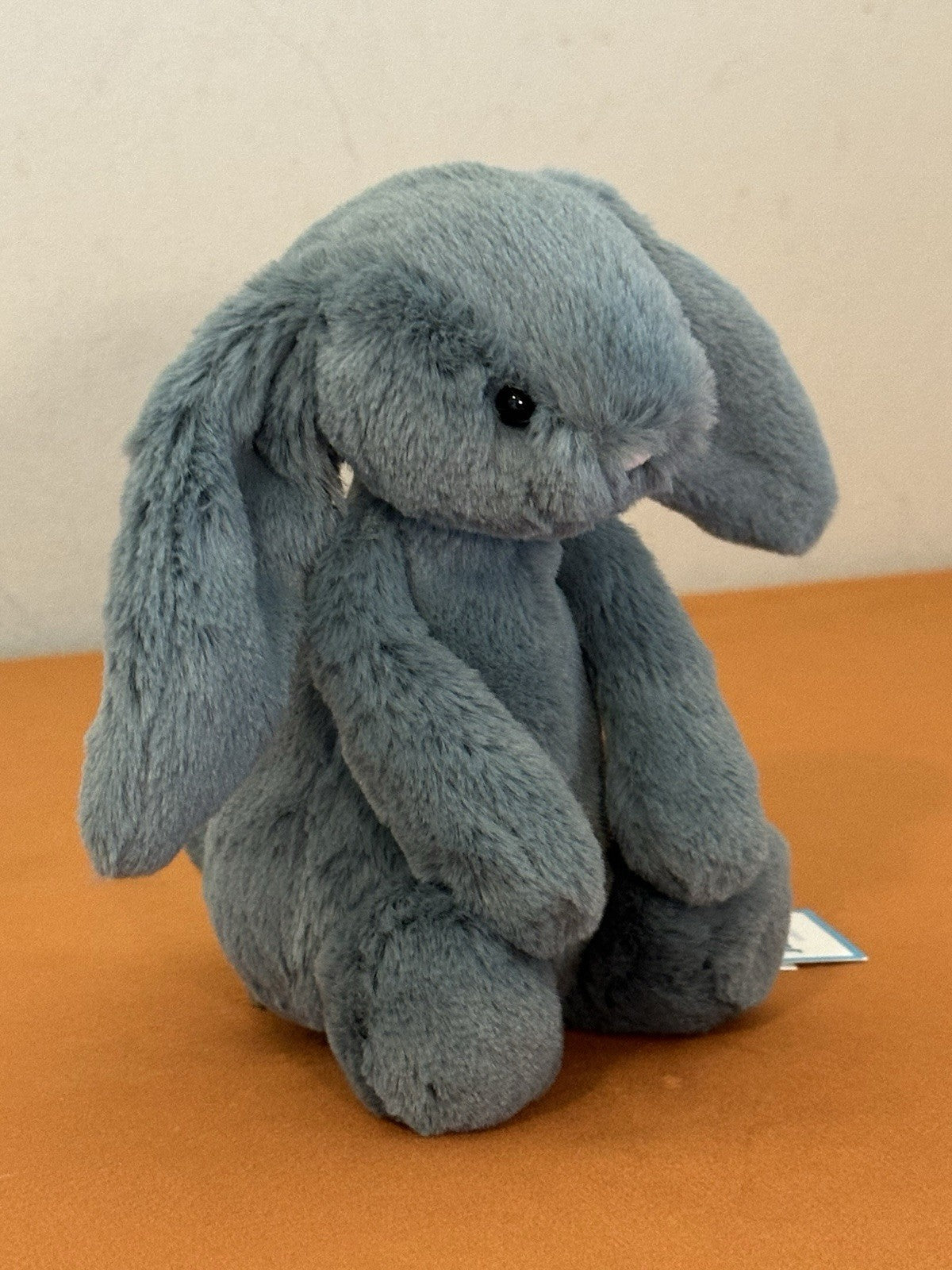 NUOVO Jellycat Small Bashful Forest Bunny nuovo con etichette verde ritirato raro coniglio peluche cm18-