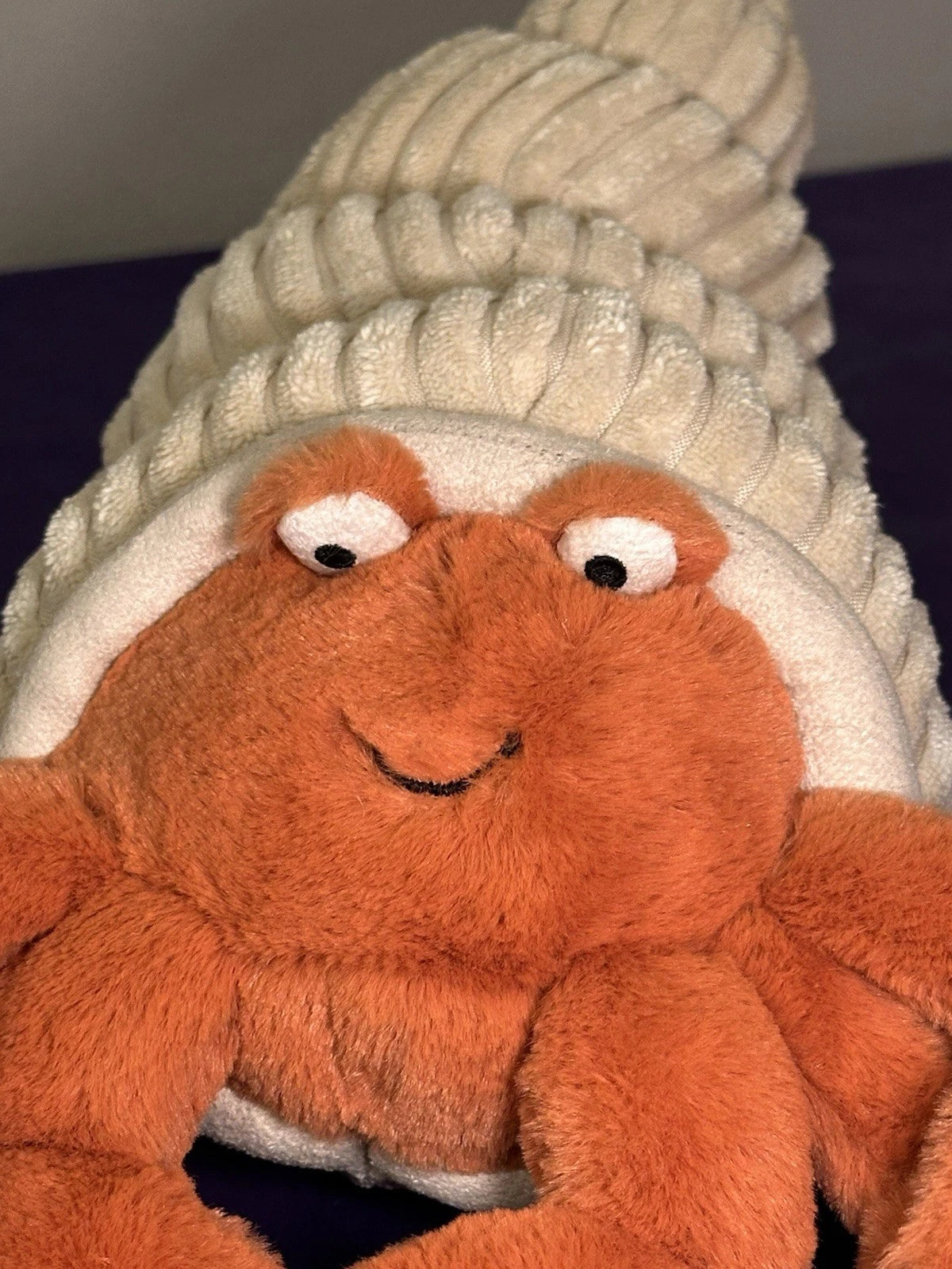 Peluche Jellycat Herman Eremita Granchio Giocattolo Morbido Ritirato Raro cm.30 Vita Marina