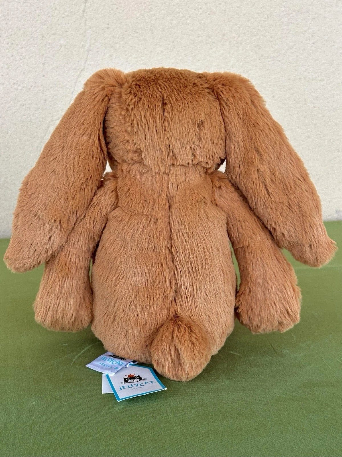 New Jellycat Medium Bashful Golden Bunny BNWT Retired Warm Brown Rabbit Plush