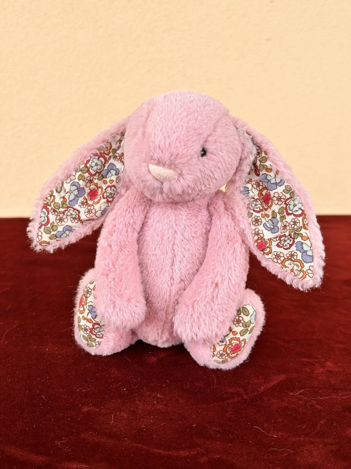 Jellycat OG Small Bashful Tulip Blossom Bunny Retired Pink Rabbit Soft Plush