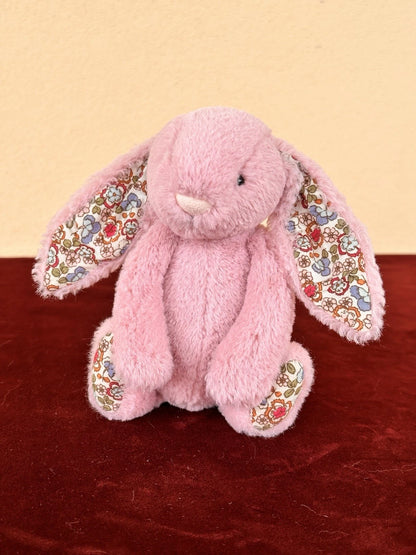 Jellycat OG Small Bashful Tulip Blossom Bunny Retired Pink Rabbit Soft Plush