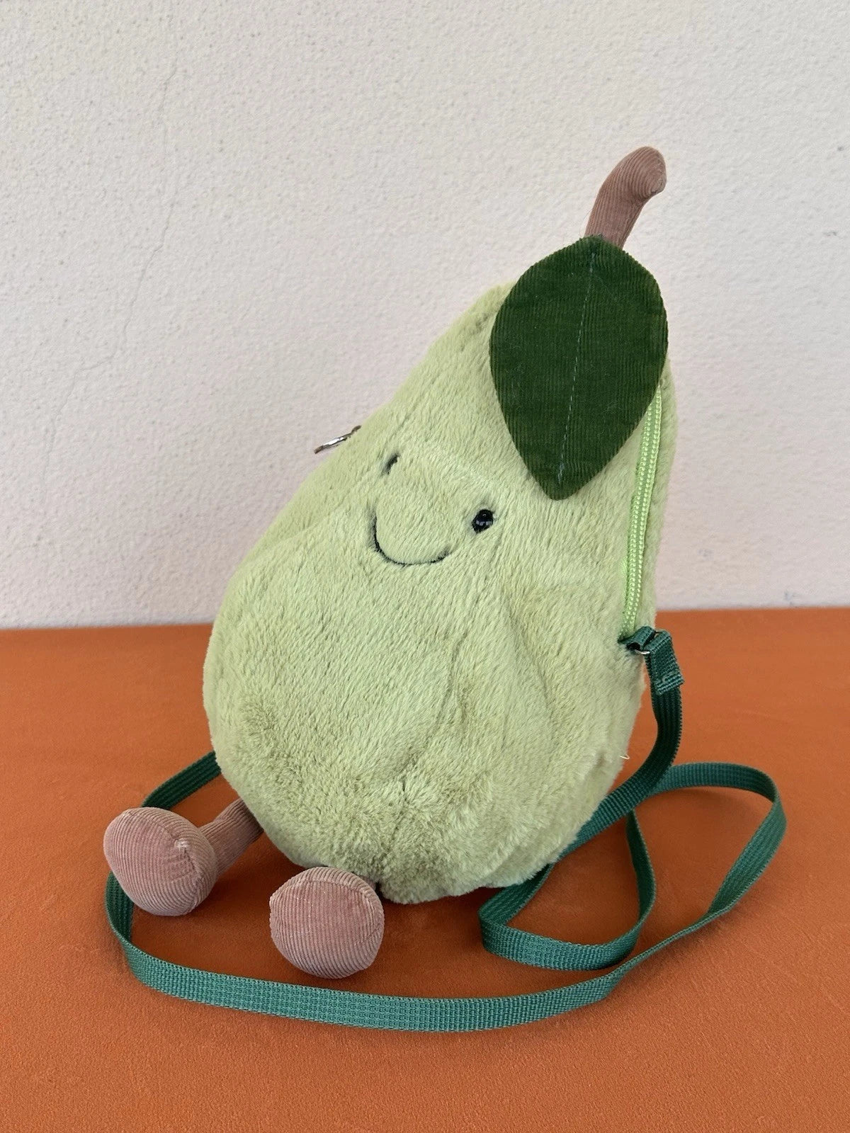 Borsa Jellycat Amusabile Pera Cibo Frutta Pensionato Tracolla Giocattolo Morbido Raro Peluche
