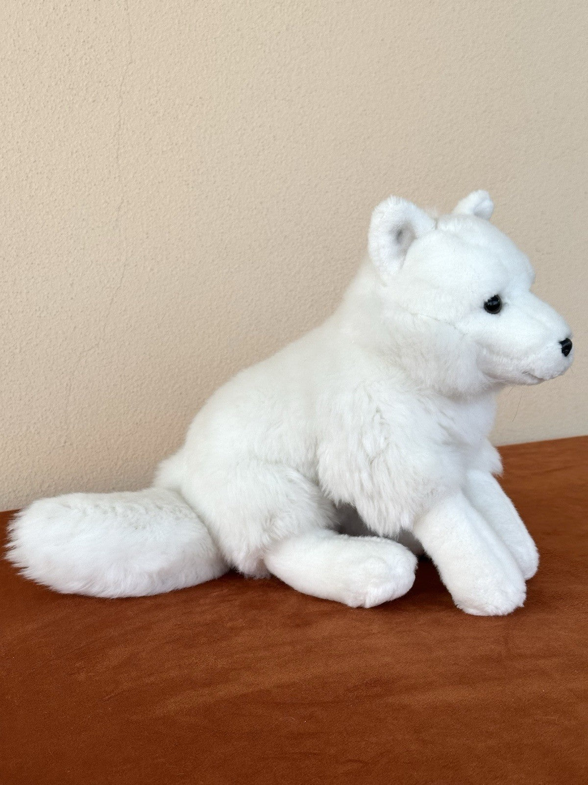 Peluche Anna Club WWF Volpe Artica Bianca Volpe Invernale Rarissimo Peluche Giocattolo Morbido Ritirato-
