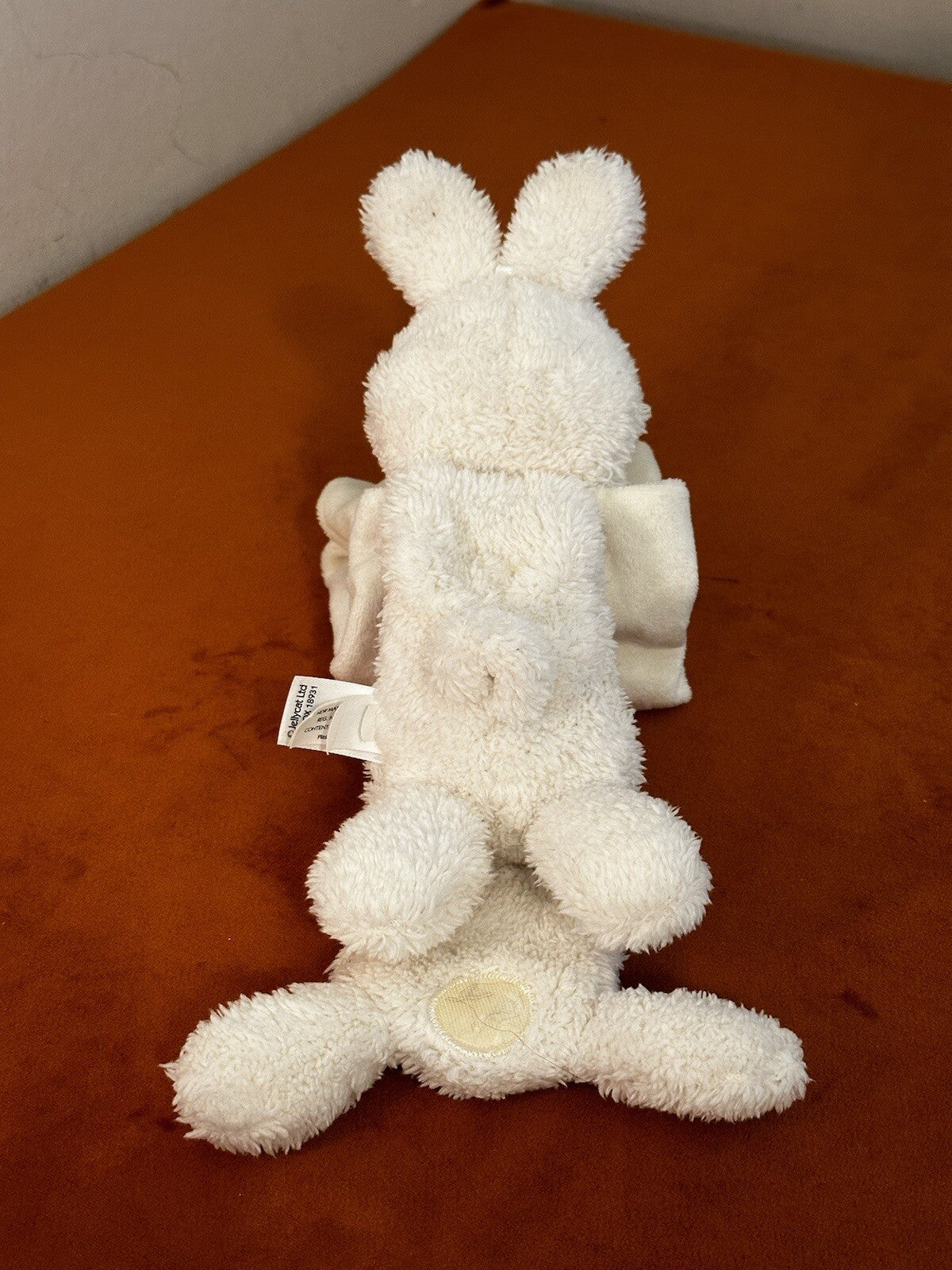 Jellycat Nugget Bunny Succhietto Nuovo senza etichette ritirato 2014 coperta peluche NGSO4BN-