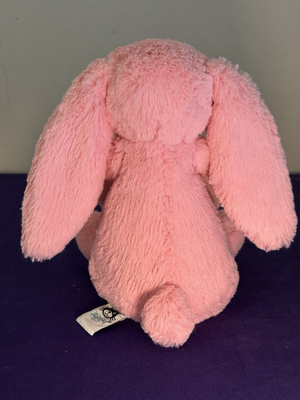 Jellycat Medium Bashful Sorbetto Coniglietto Candy Coniglio Rosa 12” Ritirato Raro Giocattolo Morbido-