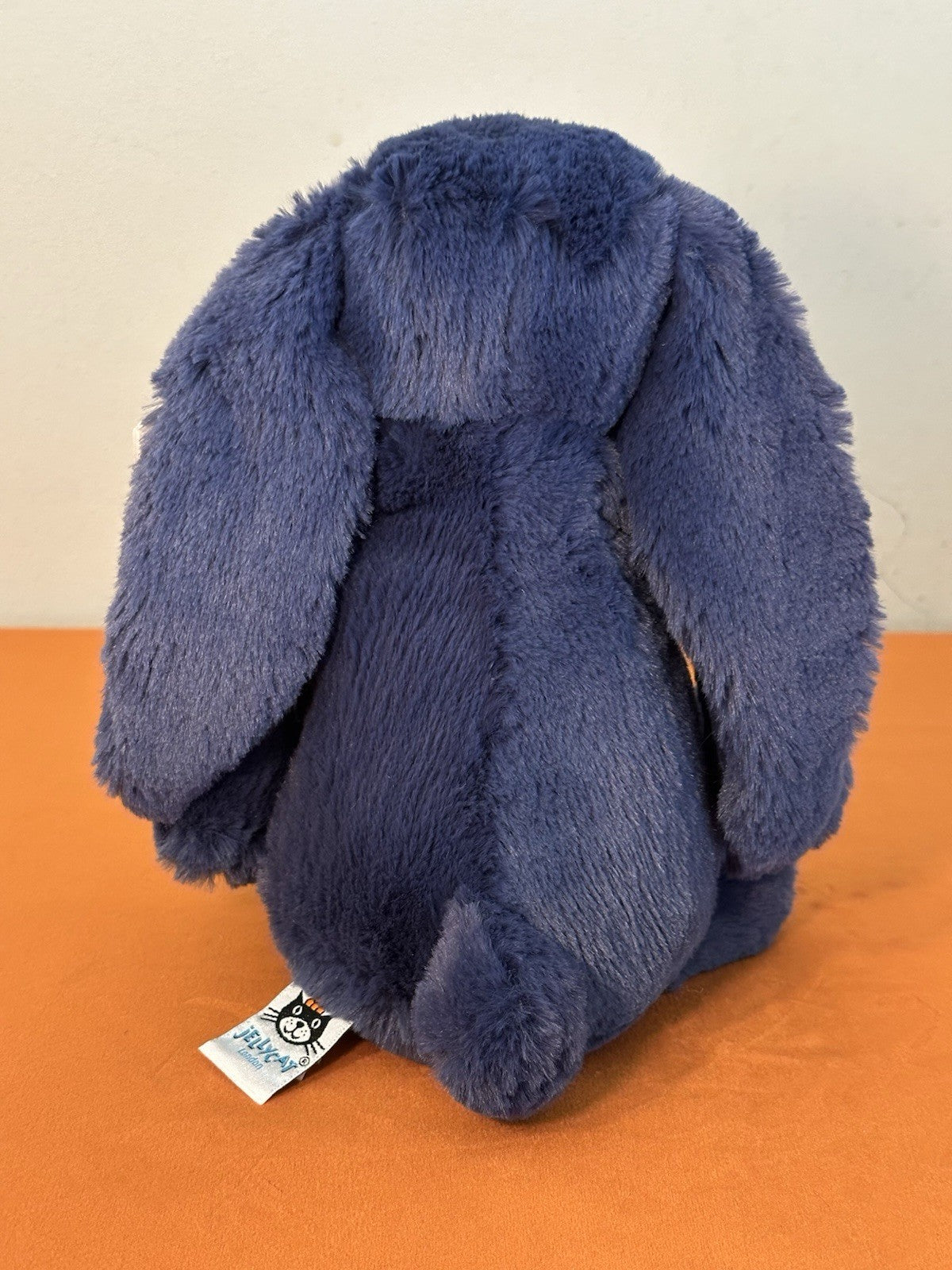 NUOVO coniglietto Jellycat Medium Bashful Stardust nuovo con etichette blu navy con stelle raro coniglio-