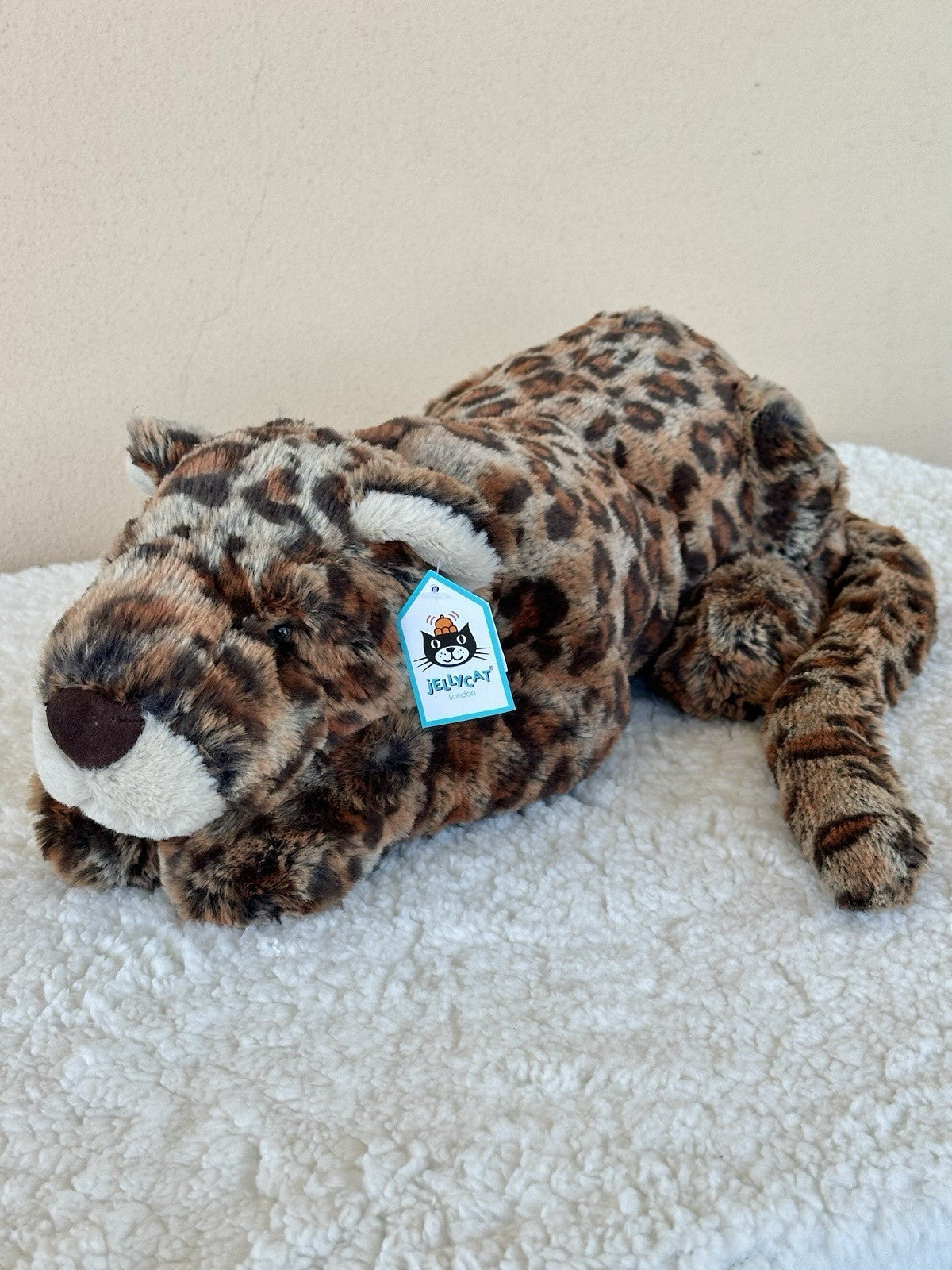 NEW Jellycat Large Livi Leopard BNWT Ultra Rare Retired Soft Toy Big Wild Cat
