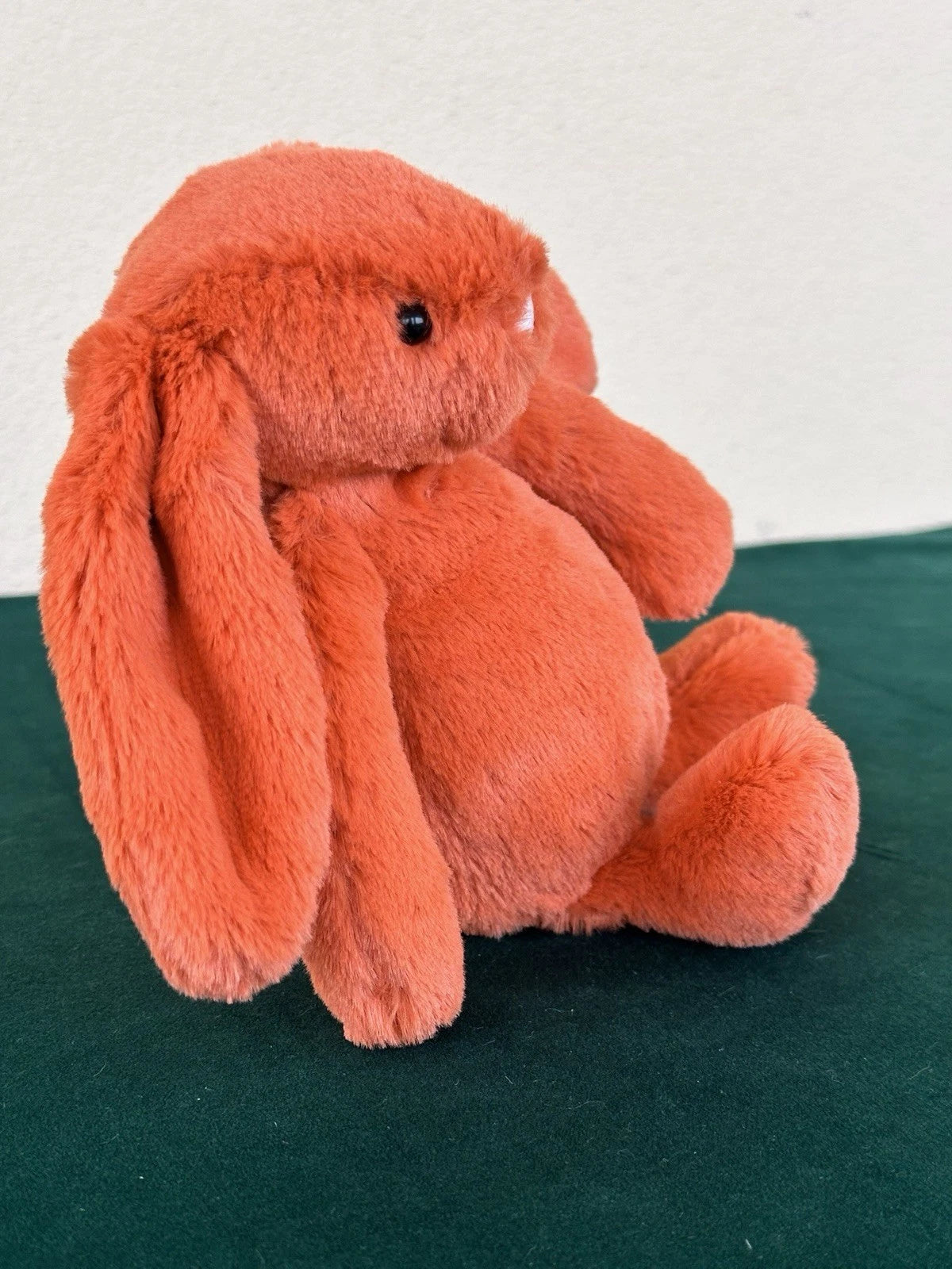 Jellycat Small Bashful Tangerine Bunny NWOT Retired Orange Rabbit Soft Plush Toy
