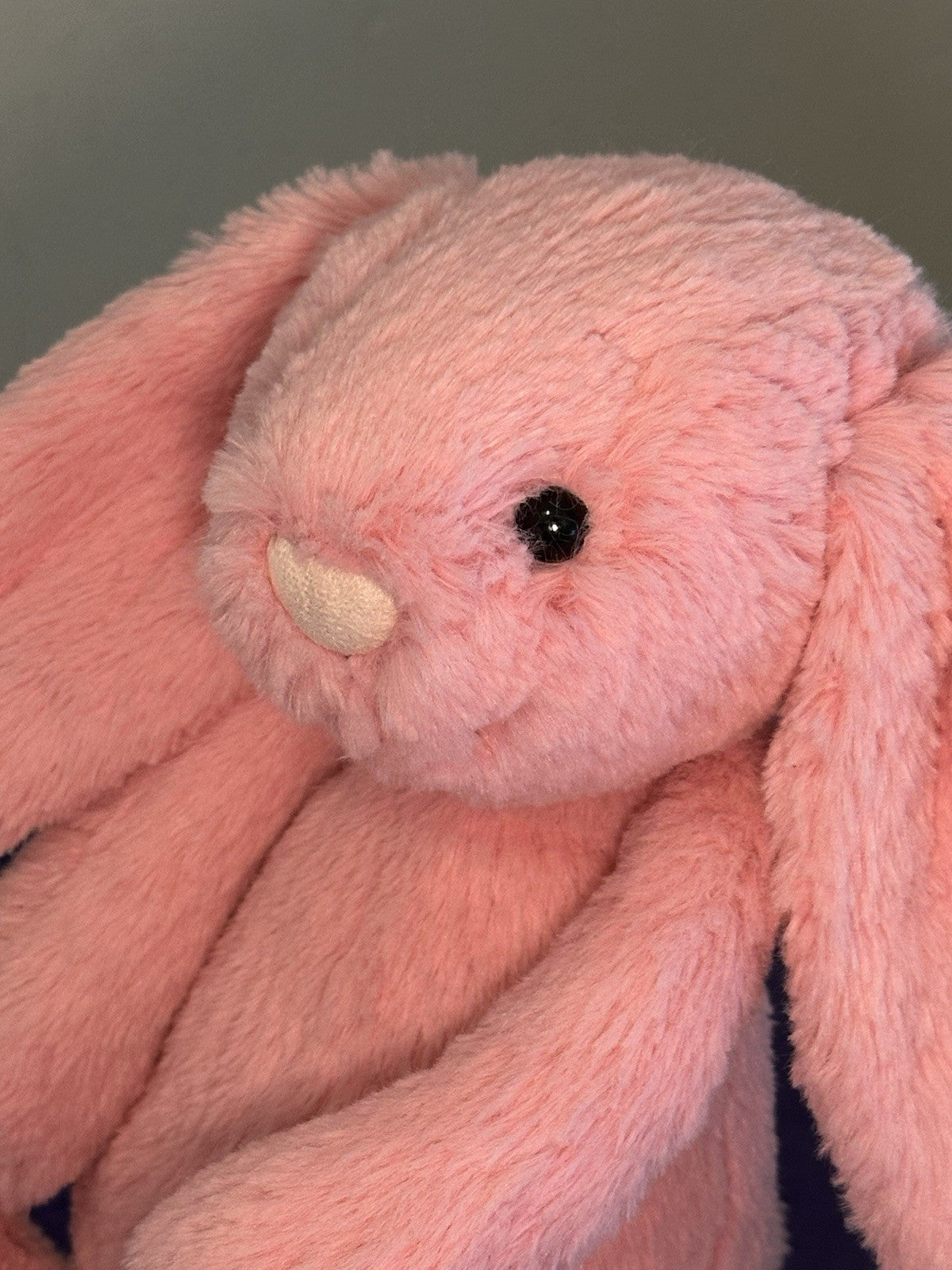Jellycat Medium Bashful Sorbetto Coniglietto Candy Coniglio Rosa 12” Ritirato Raro Giocattolo Morbido-