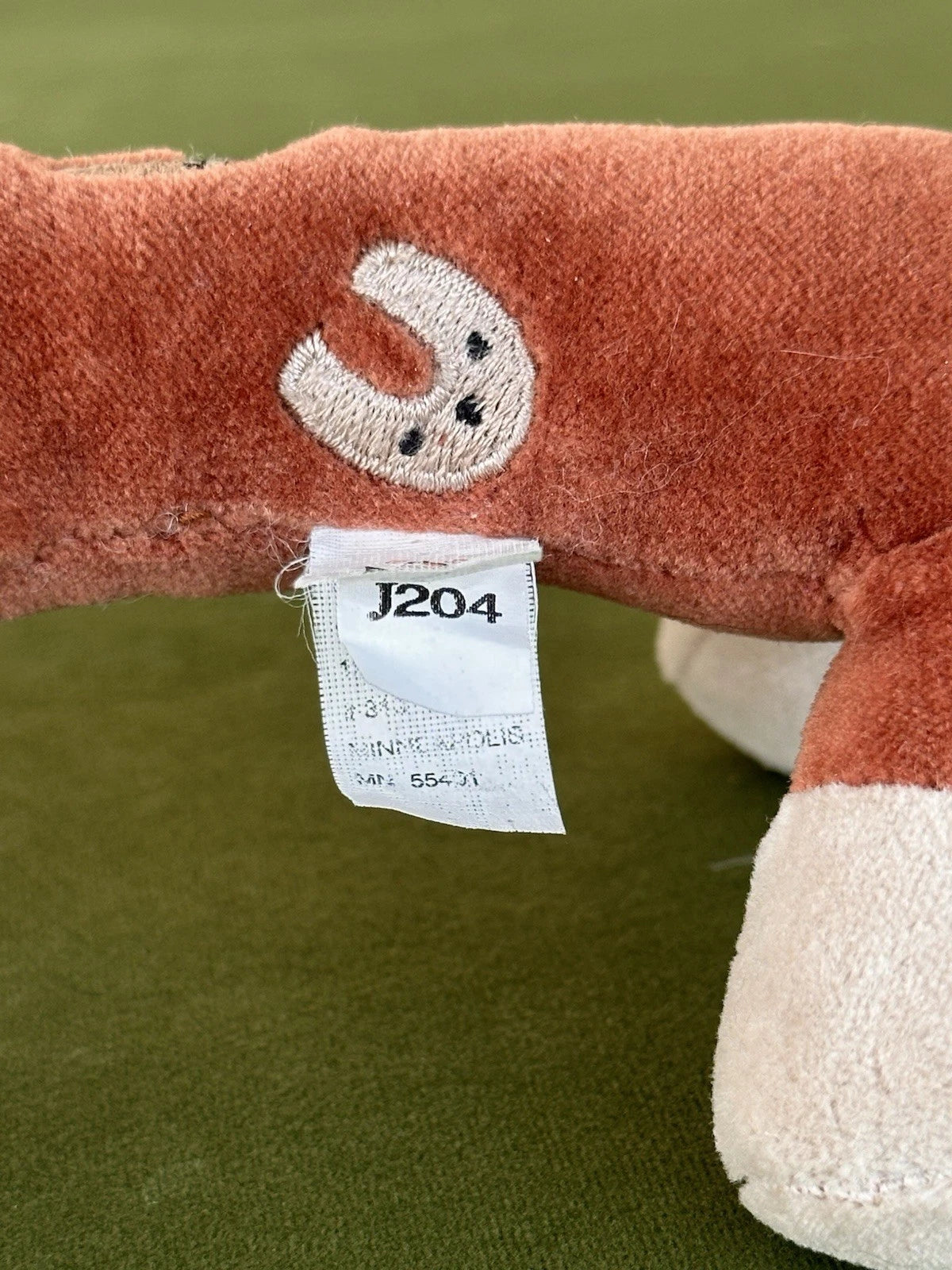 Peluche morbido Jellycat Pootlin Horse vintage raro - collezione 2002 ritirata