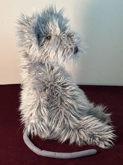 Jellycat Remington Rat topo grigio da collezione morbido scruffy topi ritirati raro 14"-