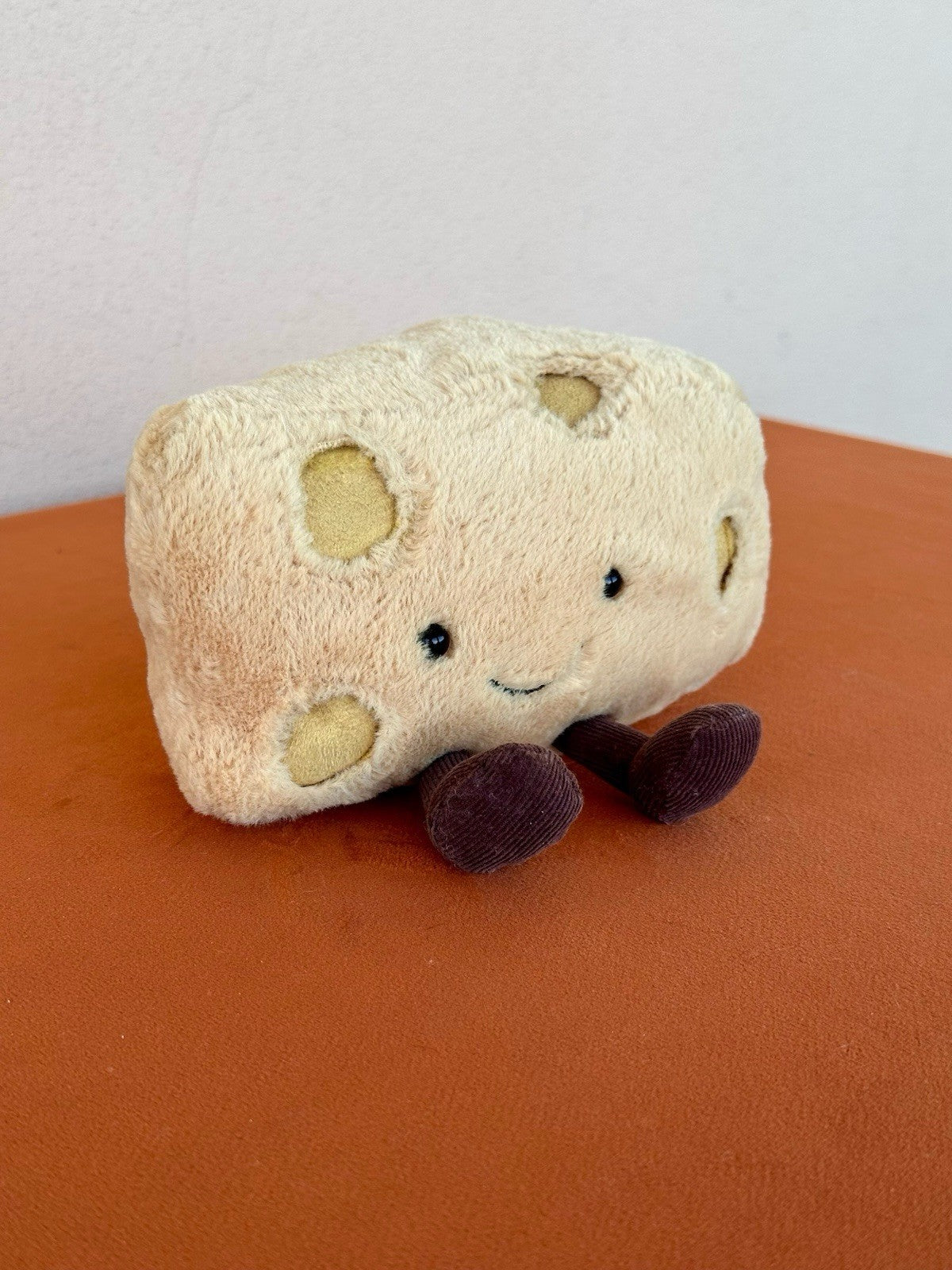Jellycat Amuseable Swiss Cheese BNWOT Rare & Retired Plush Food Soft Toy