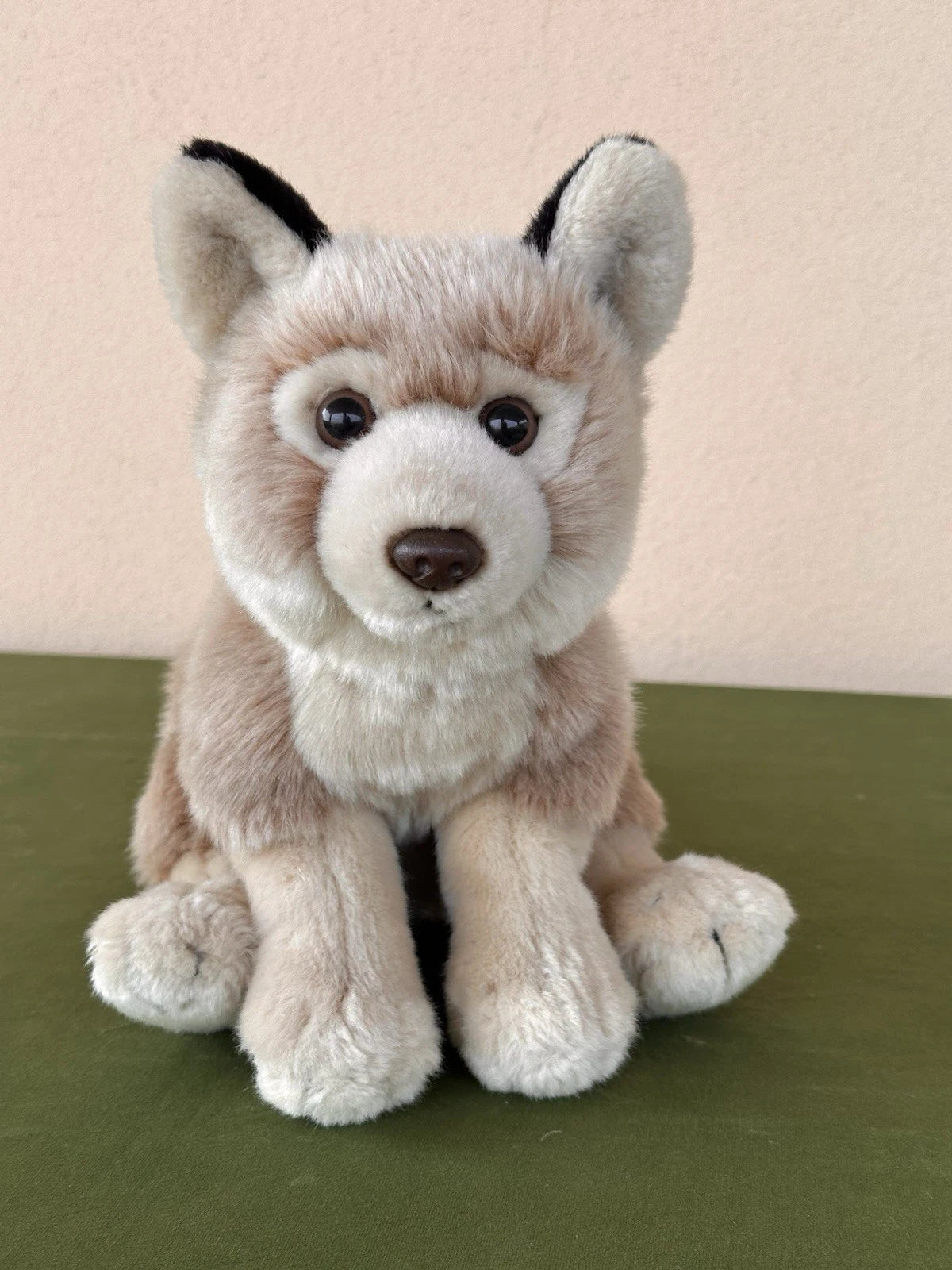 Peluche Anna Club WWF lupo giocattolo morbido ritirato realistico raro peluche da collezione