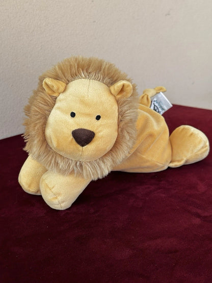 Jellycat Dozydou Lion BNWOT Rare Retired Yellow Velvety Big Wild Cat Soft Toy
