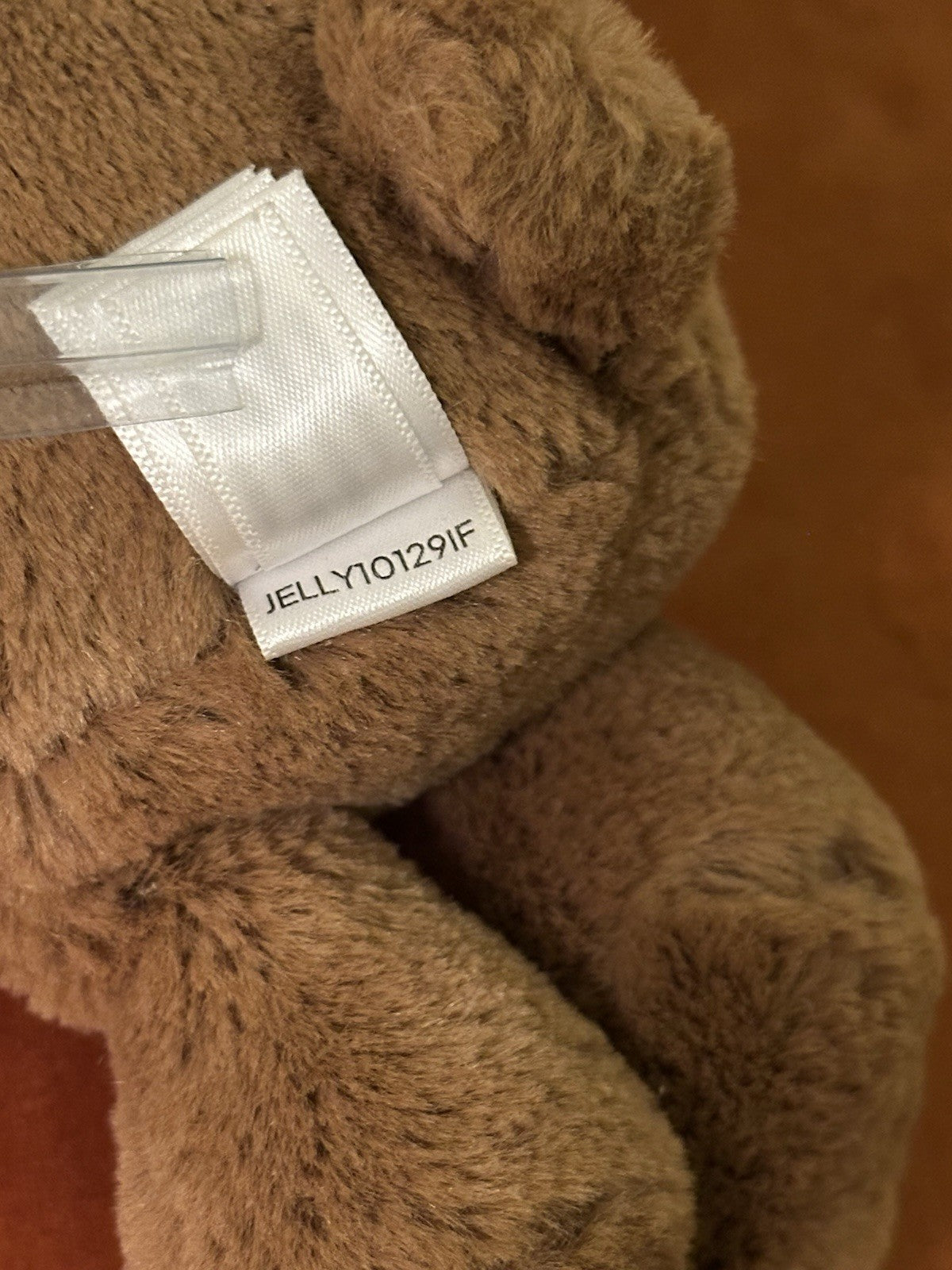 Jellycat piccolo coniglietto noce moscata nuovo senza etichette marrone caldo cioccolato noci coniglio raro ritirato-