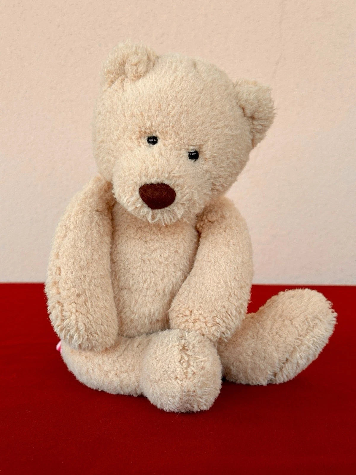 Jellycat Babbington Bear Retired Rare Teddybear Soft Toy Warm Beige Plush cm.30