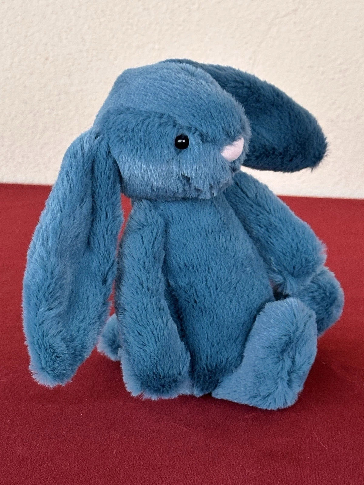 New Jellycat Small Bashful Mineral Blue Bunny BNWT Retired Rabbit Plush