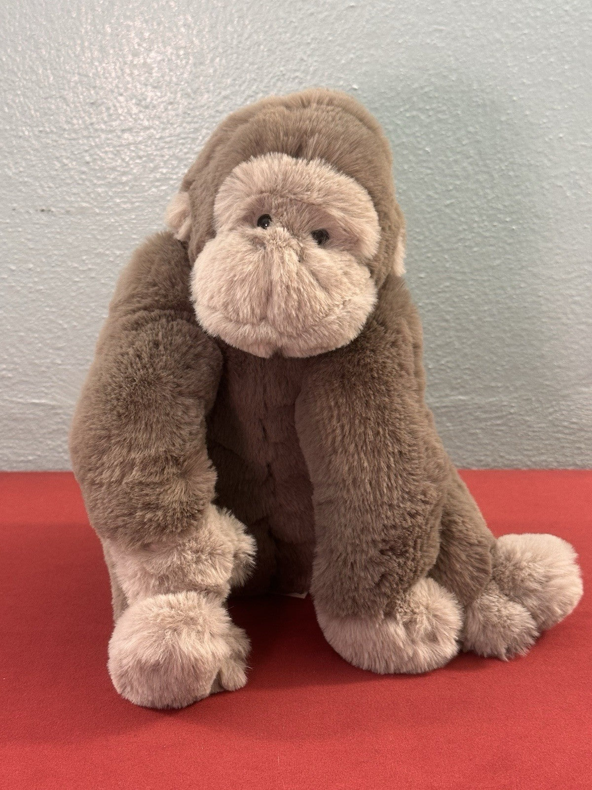 Jellycat Medium Gregory Gorilla Scimmia Super Morbida Giocattolo Raro Peluche Ritirato cm.26-