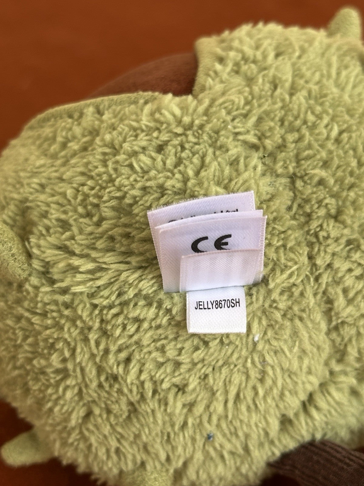 Peluche Jellycat Amuseable Conker nuovo senza etichette raro originale castagna giocattolo morbido-